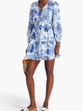 farm rio printed shift mini dress Farm Rio Printed Shift Mini Dress